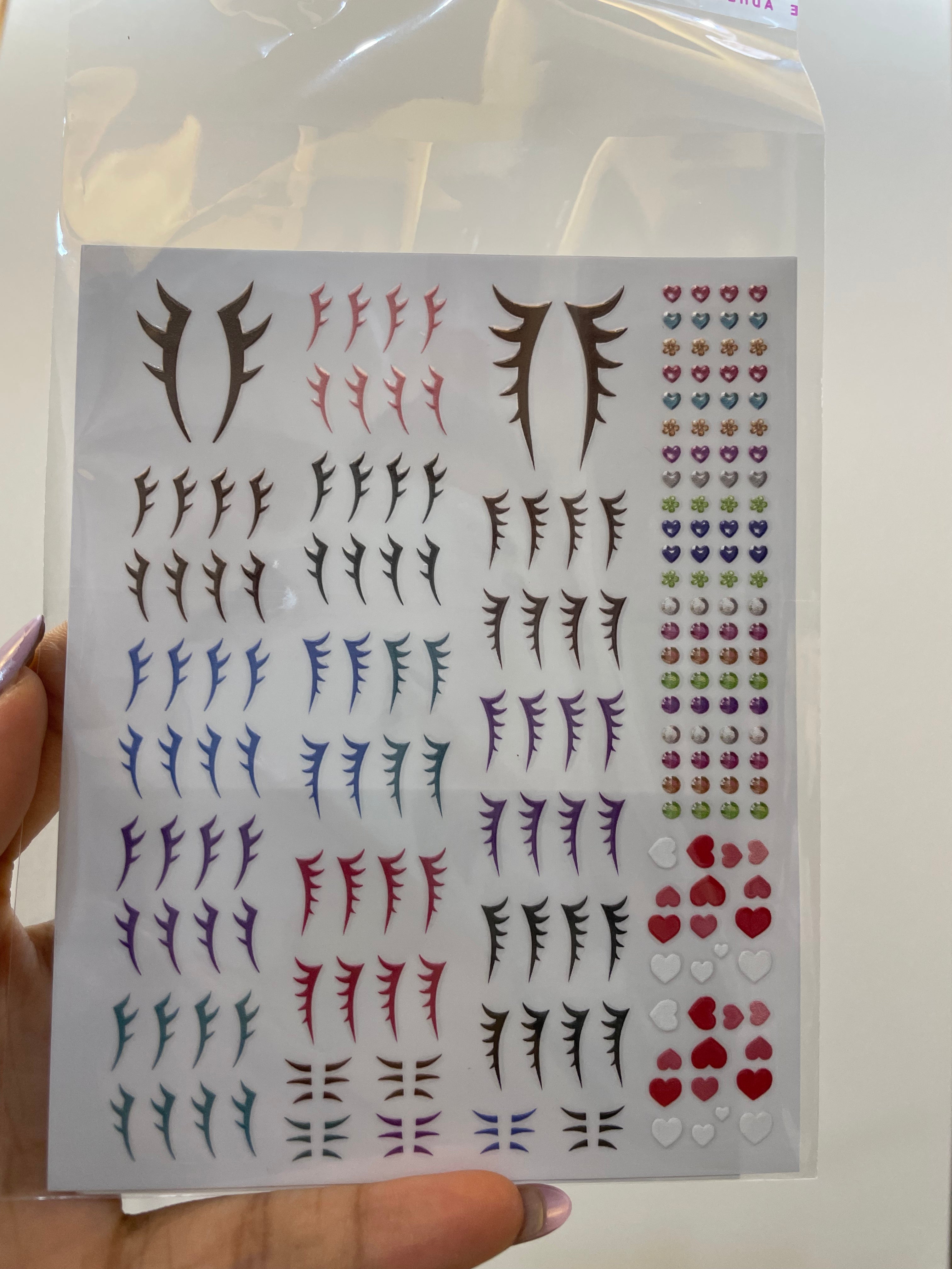 32 Pairs of Eye Stickers for V1 V2 V3, for 17cm Bubu,